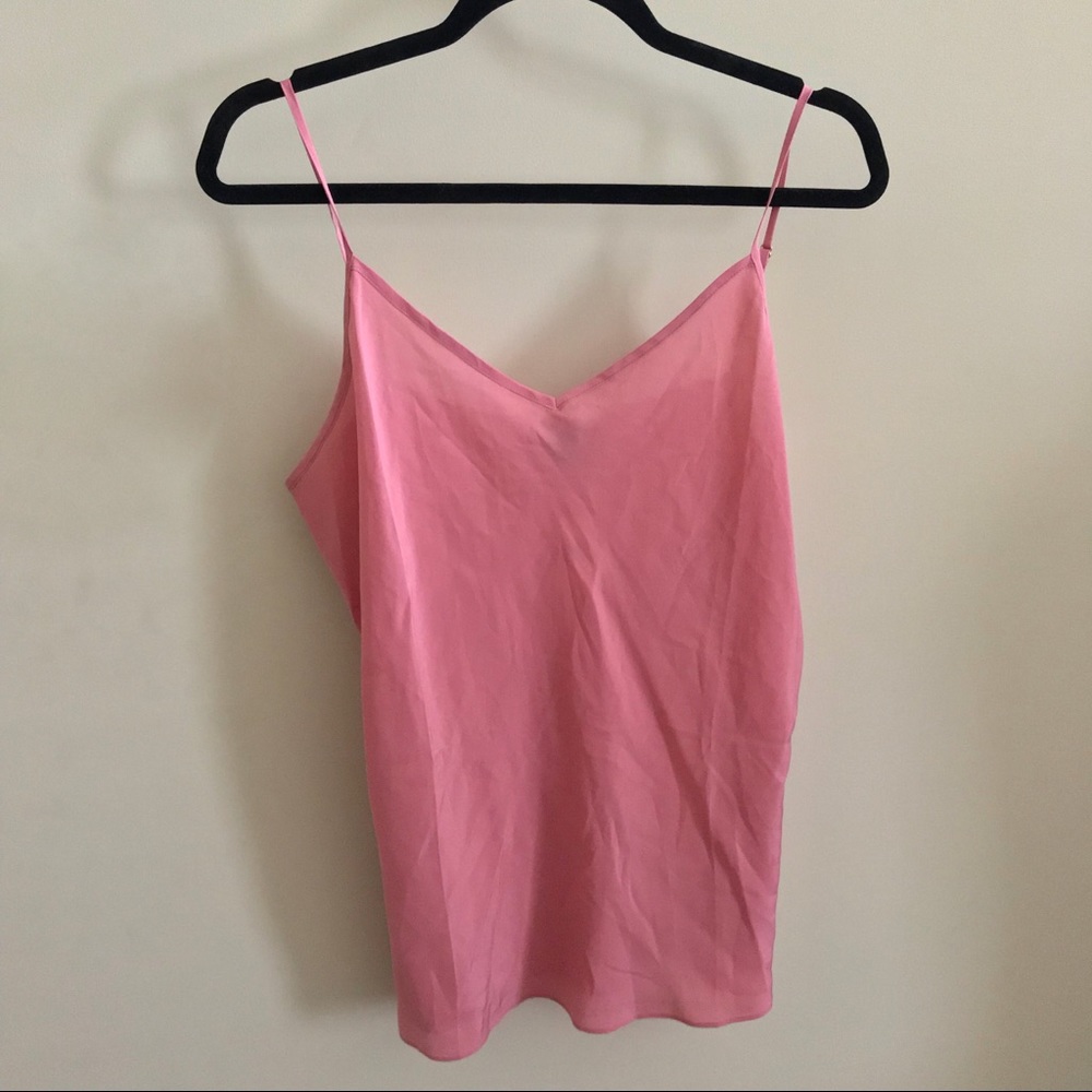 Bubblegum Pink Ann Taylor Silk Camisole NWT